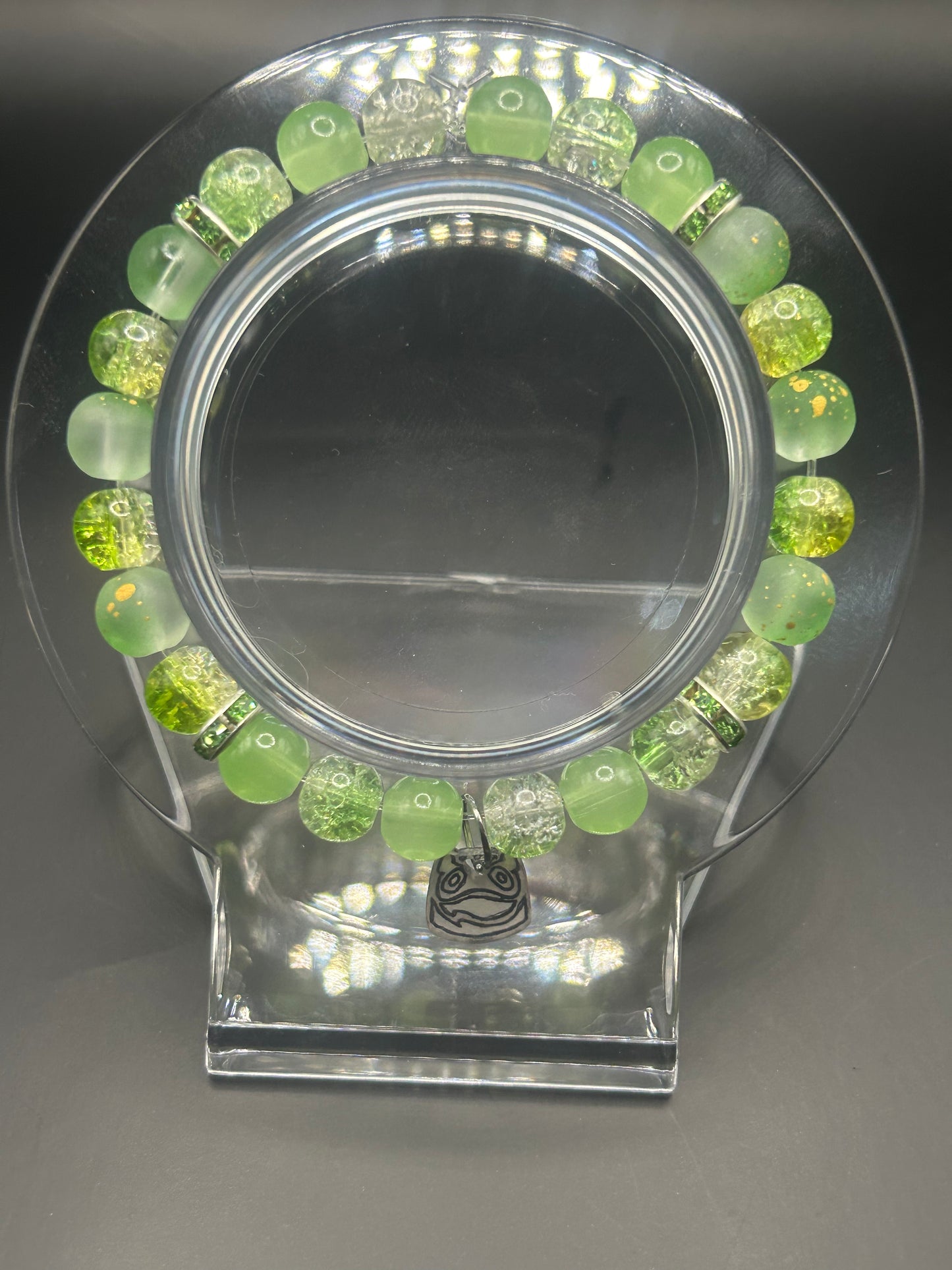 Gekko and critters bracelet