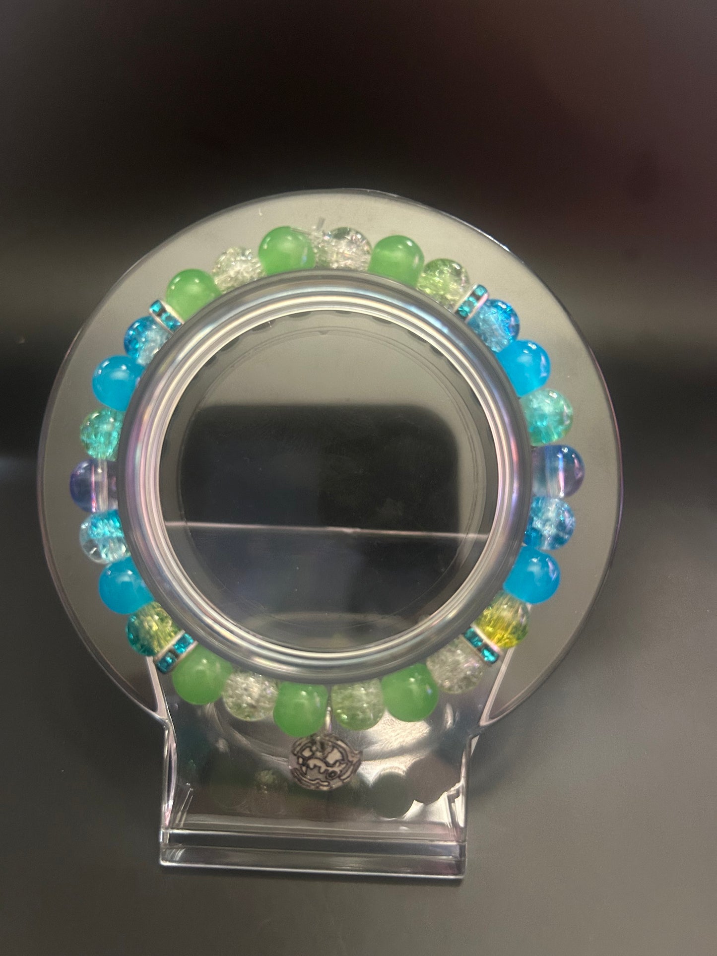 Gekko and critters bracelet