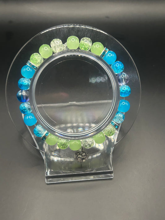 Gekko and critters bracelet