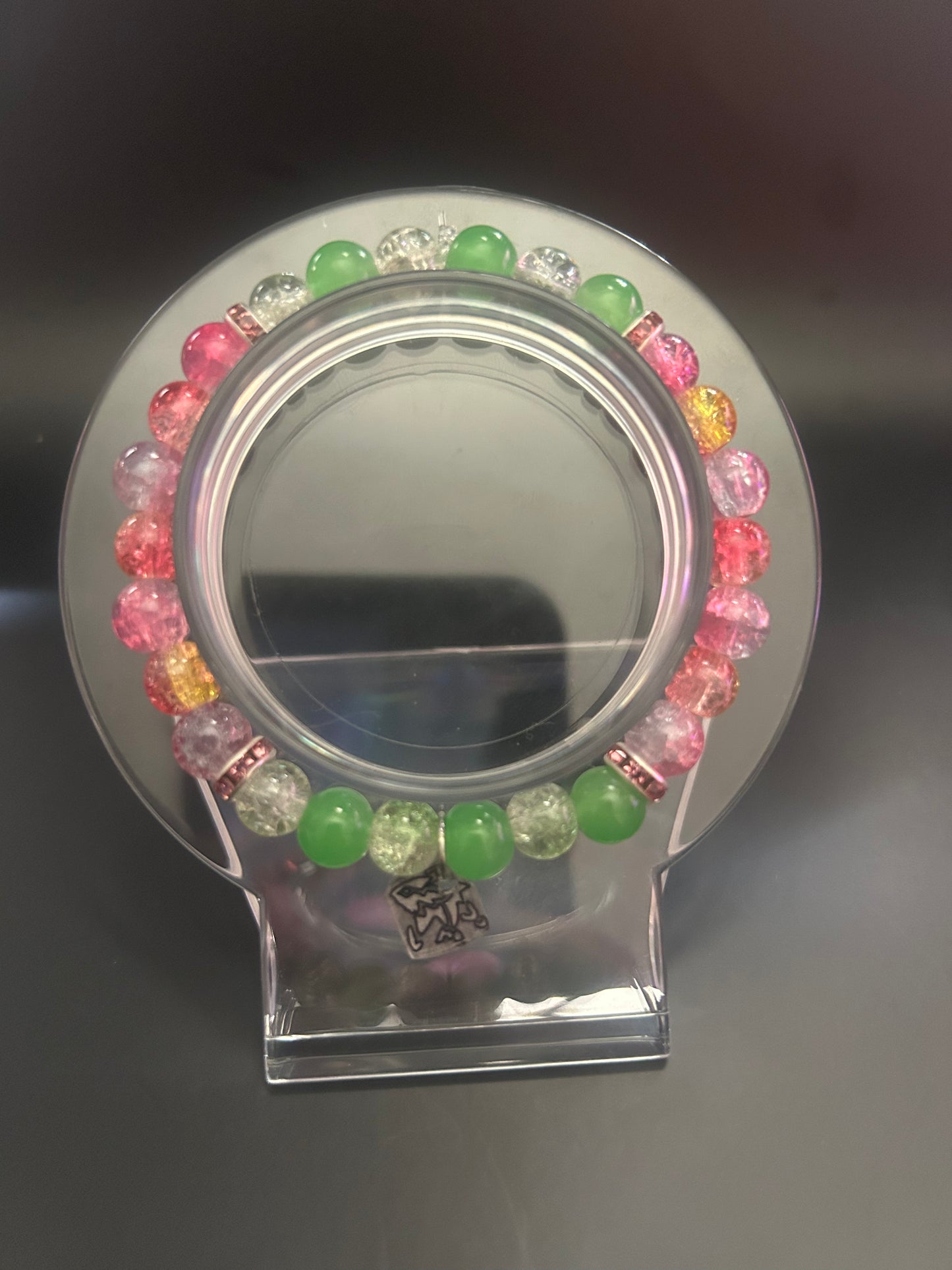 Gekko and critters bracelet