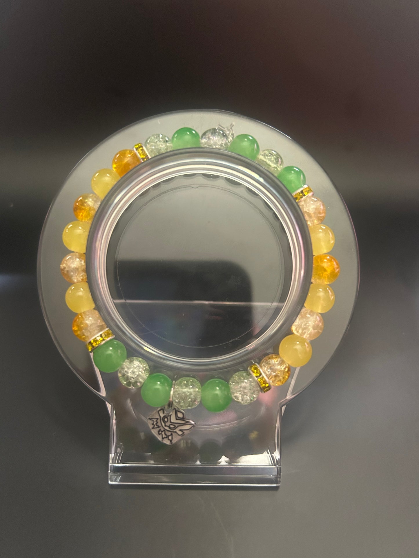 Gekko and critters bracelet